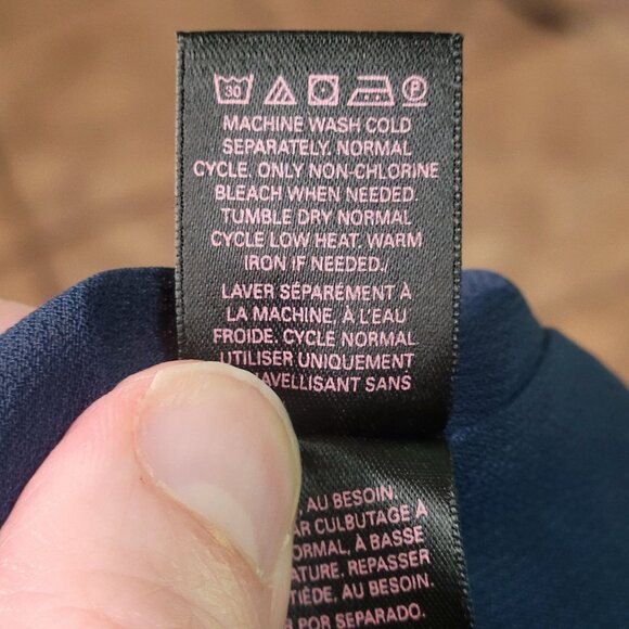 Victoria's Secret Women's 6 Satin Slip Dress Chemise Ruched Waist Lace Blue - Picture 5 of 8